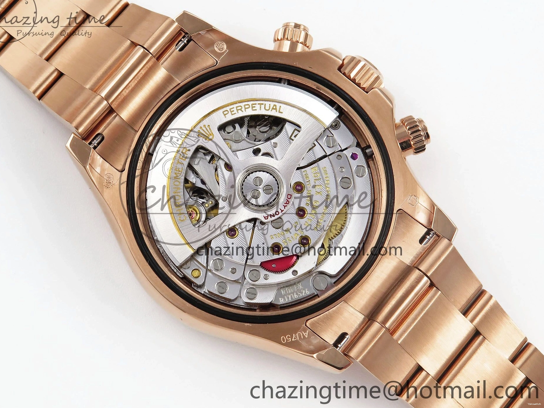 RG on Daytona 1:1 SH4131 Diamonds Edition Dial Black V5 Best 126505 QF Braclet RG 0507